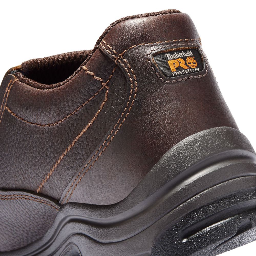 Zapatos De Seguridad Timberland Hombre Pro® Titan® Alloy Toe Marrones - Chile XSJ-857419